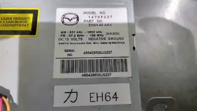Second-hand car spare part audio system / radio cd for mazda cx-7 (er) active oem iam references eh6466arx  