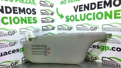 Second-hand car spare part right sunshade for renault clio iii authentique oem iam references   