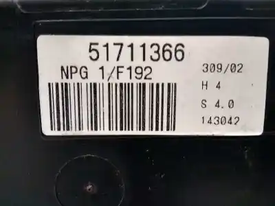 Pezzo di ricambio per auto di seconda mano quadro di chiusura per fiat stilo (192) 1.9 jtd cat riferimenti oem iam 51711366  