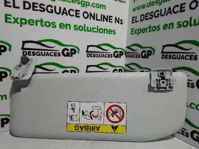 Peça sobressalente para automóvel em segunda mão para-sol direito por peugeot 208 style referências oem iam 