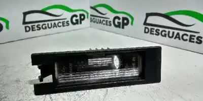 Peça sobressalente para automóvel em segunda mão luz da chapa de matrícula por opel zafira b enjoy plus referências oem iam 