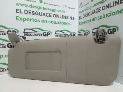 Peça sobressalente para automóvel em segunda mão pára-sol esquerdo por bmw serie 5 berlina (e60) 525d referências oem iam 
