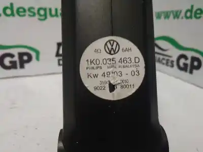 Recambio de automóvil de segunda mano de sistema audio / radio cd para volkswagen golf v berlina (1k1) conceptline (e) referencias oem iam 1k0035463d  