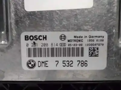 Second-hand car spare part ecu engine control for bmw serie 3 coupe (e46) 318 ci edition lifestyle oem iam references 7532786  