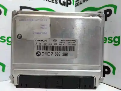 Peça sobressalente para automóvel em segunda mão centralina de motor uce por bmw x5 (e53) 4.4i automático referências oem iam 7500213