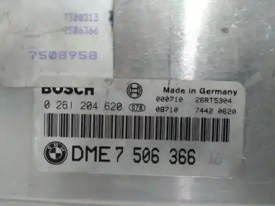 Second-hand car spare part ecu engine control for bmw x5 (e53) 4.4i automático oem iam references 7500213  