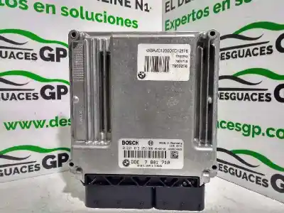 Peça sobressalente para automóvel em segunda mão centralina de motor uce por bmw serie 3 berlina (e90) 318d referências oem iam dde7801710