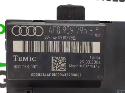 Second-hand car spare part electronic module for audi a6 allroad quattro (4fh) 2.7 tdi quattro oem iam references 4f0959795e  
