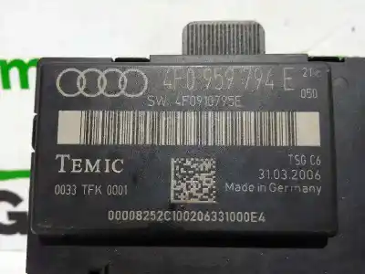 Peça sobressalente para automóvel em segunda mão módulo eletrônico por audi a6 allroad quattro (4fh) 2.7 tdi quattro referências oem iam 4f0959794e  