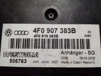 Автозапчасти б/у электронный модуль за audi a6 allroad quattro (4fh) 2.7 tdi quattro ссылки oem iam 4f0907383b  