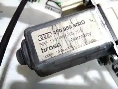 Second-hand car spare part passenger side right window regulator for audi a6 allroad quattro (4fh) 2.7 tdi quattro oem iam references 4f0959802d  