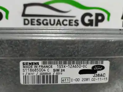 Second-hand car spare part ecu engine control for ford ka (ccq) básico oem iam references 1s5x12a650dc  