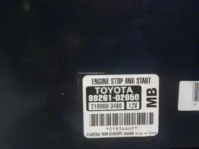 Second-hand car spare part electronic module for toyota auris active oem iam references 8926102050  