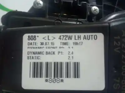Peça sobressalente para automóvel em segunda mão motor de sofagem por toyota auris active referências oem iam av2727008085  