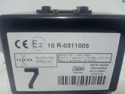 Second-hand car spare part electronic module for toyota auris active oem iam references 8974102230  