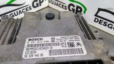 Peça sobressalente para automóvel em segunda mão centralina de motor uce por peugeot partner (s2) totem referências oem iam 9659614980  