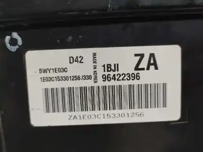 Second-hand car spare part ecu engine control for chevrolet lacetti cdx oem iam references 96422396  