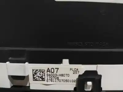 Peça sobressalente para automóvel em segunda mão quadrante por kia rio (yb) attract referências oem iam 94003h8070  