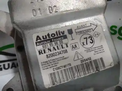 Автозапчасти б/у блок управления подушками безопасности за renault vel satis (bj0) expression ссылки oem iam 8200234708  