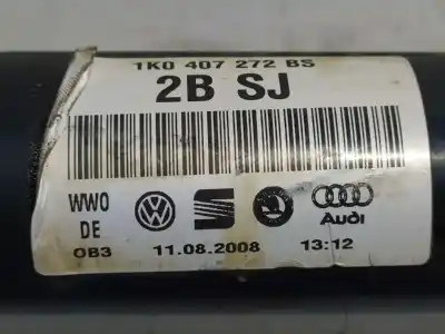 Pièce détachée automobile d'occasion transmission avant droite pour seat altea (5p1) emocion références oem iam 1k0407272  