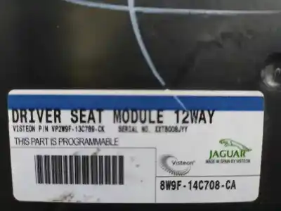 Second-hand car spare part electronic module for jaguar xj 2.7 v6 diesel cat oem iam references 8w9f14c708ca  