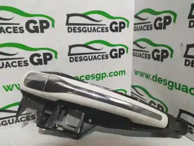 Peça sobressalente para automóvel em segunda mão puxador exterior traseiro esquerdo por citroen c5 berlina business referências oem iam 9672961180