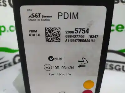 Second-hand car spare part electronic module for chevrolet cruze ls oem iam references 20985754  