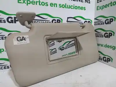 Second-hand car spare part left sunshade for nissan note (e11e) acenta oem iam references 