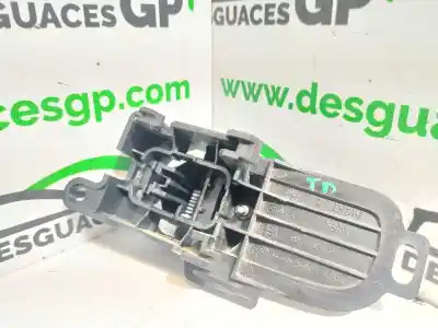 Peça sobressalente para automóvel em segunda mão puxador interior traseiro direito por nissan note (e11e) acenta referências oem iam 80670  