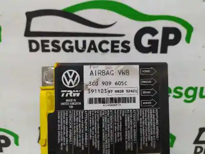 Pièce détachée automobile d'occasion boitier de commande d'airbag pour volkswagen passat berlina (3c2) highline références oem iam 3c0909605c  