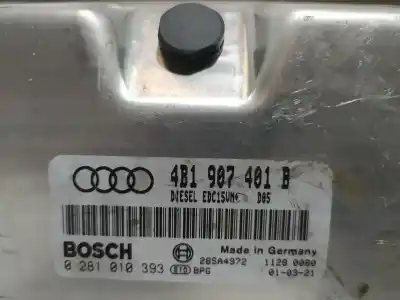 Автозапчастина б/у ебу контролер двигуна для audi a6 avant (4b5) 2.5 tdi посилання на oem iam 4b1907401  