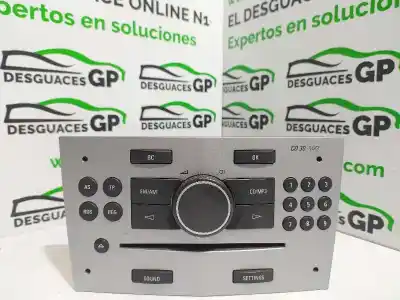 Автозапчастина б/у аудіо система / радіо cd для opel astra gtc cosmo посилання на oem iam 13190741