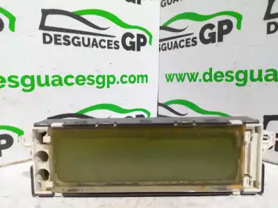 Second-hand car spare part multifunction display for citroen c4 berlina exclusive oem iam references 9664222180