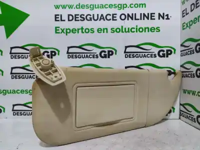 Second-hand car spare part left sunshade for citroen c4 berlina exclusive oem iam references 833134