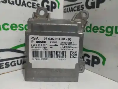 Recambio de automóvil de segunda mano de centralita airbag para peugeot 207 sw confort referencias oem iam 966359348000  