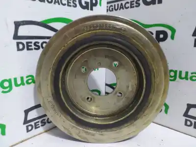 Second-hand car spare part crankshaft pulley for citroen xsara berlina 1.9 d sx oem iam references 9637218980