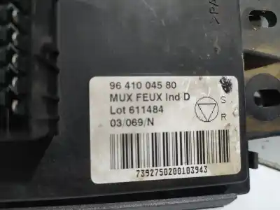 Second-hand car spare part electronic module for peugeot 607 (s1) pack oem iam references 9641004580  