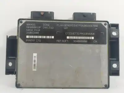 Tweedehands auto-onderdeel ecu motorcontroller voor peugeot 206 berlina xt oem iam-referenties 9640899880  