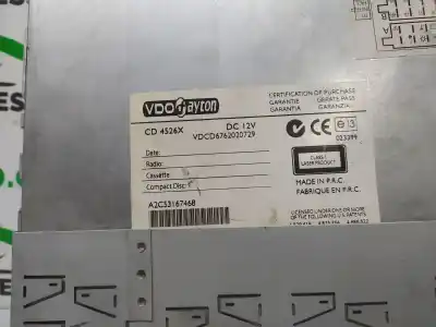 Pièce détachée automobile d'occasion système audio / radiocd pour microcar lyra virgo références oem iam   