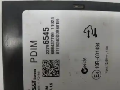 Second-hand car spare part electronic module for chevrolet orlando lt oem iam references 22796545  