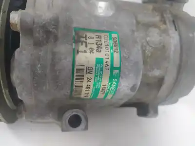 Peça sobressalente para automóvel em segunda mão compressor de ar condicionado a/a a/c por opel corsa c blue line referências oem iam sd6v121447f  