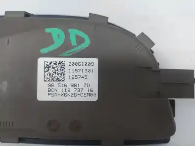 Second-hand car spare part multifunction switch for citroen c6 exclusive oem iam references 96516981zd  