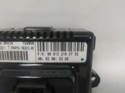 Second-hand car spare part climate control for citroen c6 exclusive oem iam references 96613218xt  