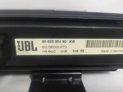 Second-hand car spare part electronic module for citroen c6 exclusive oem iam references 9662695480  