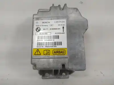 Peça sobressalente para automóvel em segunda mão centralina de airbag por bmw serie x5 (e70) 3.0 xdrive30d referências oem iam 6577918990501