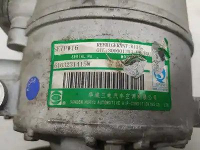 Peça sobressalente para automóvel em segunda mão compressor de ar condicionado a/a a/c por volkswagen golf v berlina (1k1) trendline referências oem iam 178361  