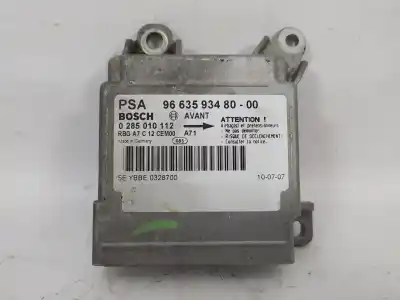 Pezzo di ricambio per auto di seconda mano centralina airbag per peugeot 207 confort riferimenti oem iam 966359348000