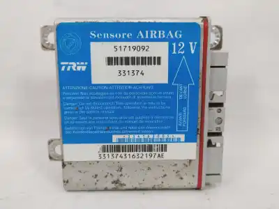 Piesă de schimb auto la mâna a doua UNITATE DE CONTROL AIRBAG pentru FIAT PUNTO BERLINA (188)  Referințe OEM IAM 51719092  