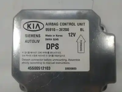 Автозапчасти б/у блок управления подушками безопасности за kia sorento i (jc) 2.5 crdi ссылки oem iam 959103e200  