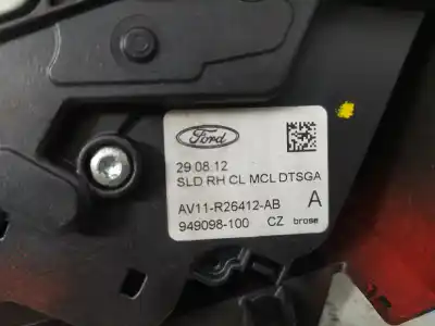 Автозапчастина б/у замок заднього правого дверя для ford b-max titanium посилання на oem iam av11r26412ab  